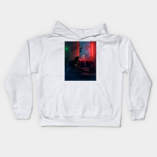 Cyberpunk Train Kids Hoodie